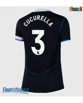 Chelsea Marc Cucurella #3 Tricou Fotbal Replică 2025-26 Femei Treilea